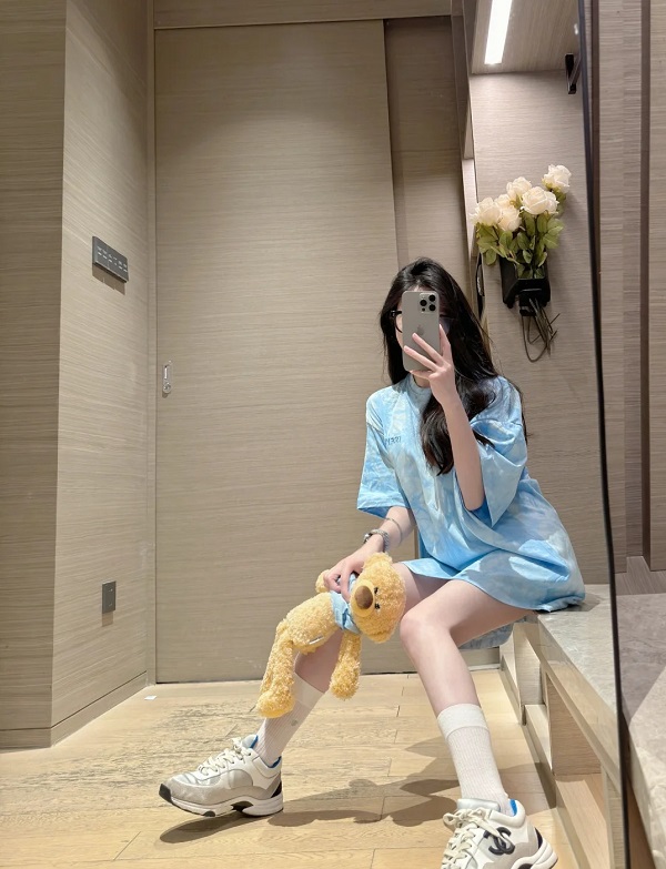 ảnh girl che mặt cute 1