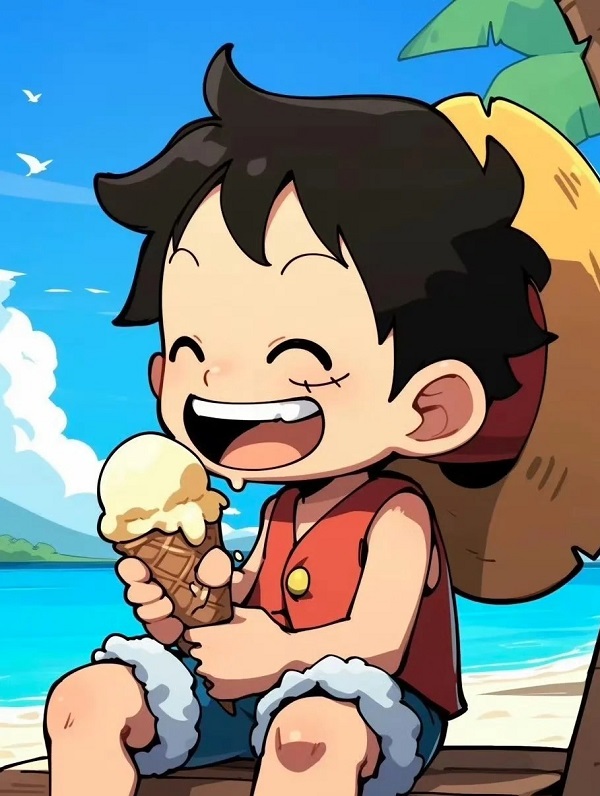 ảnh luffy cute 17