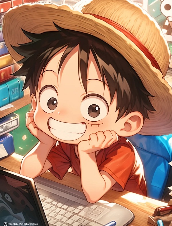 ảnh luffy cute 4