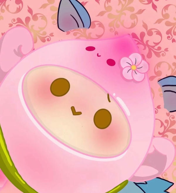 ảnh quả đào chibi 5