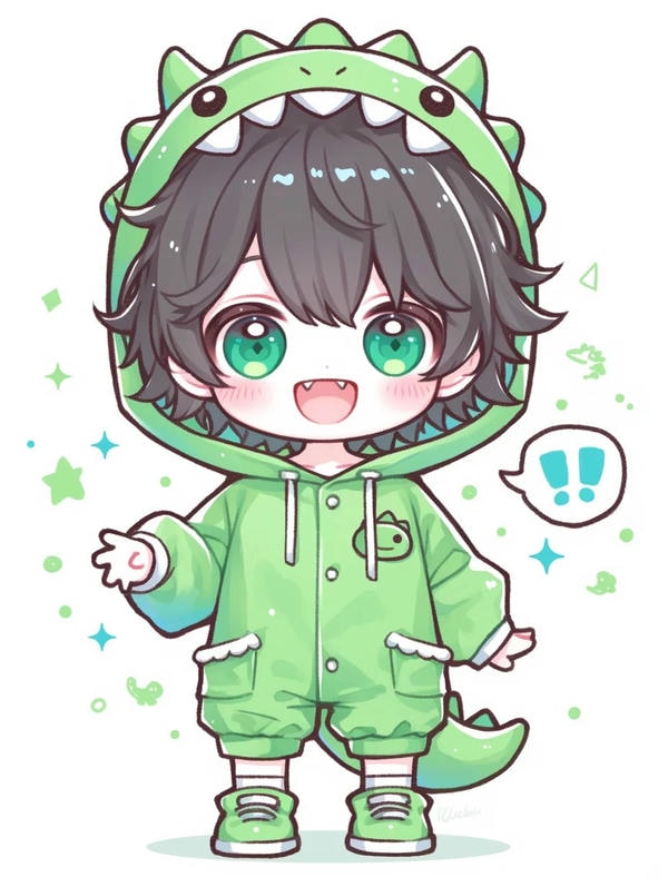 chibi cute boy​ 2