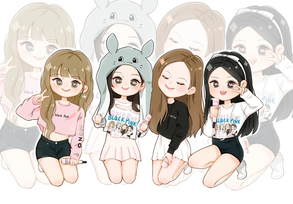 hình ảnh blackpink cute 36