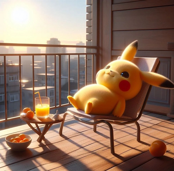 hình ảnh pikachu cute 1