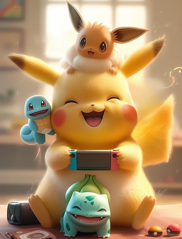 hình ảnh pikachu cute 13