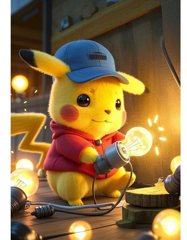 hình ảnh pikachu cute 16