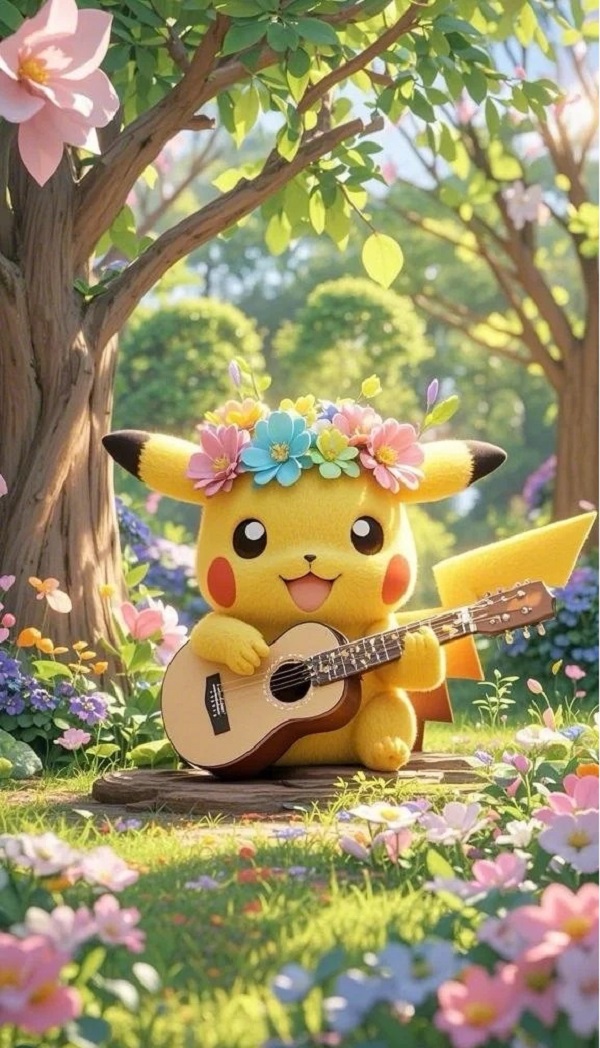 hình ảnh pikachu cute 8