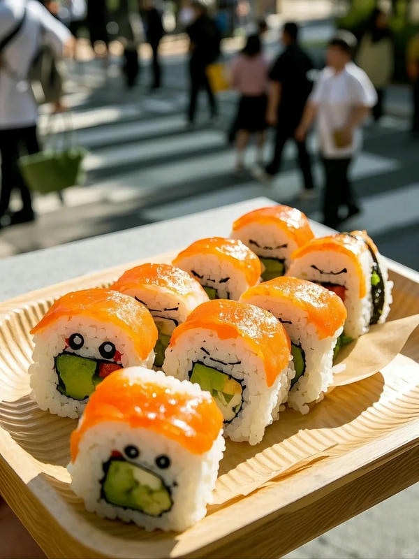 hình ảnh sushi cute 3