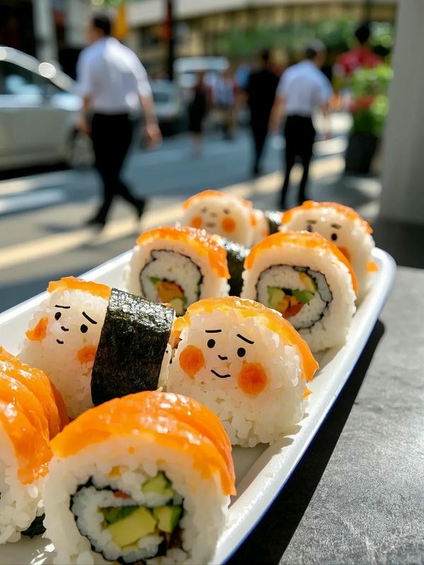 hình ảnh sushi cute 4