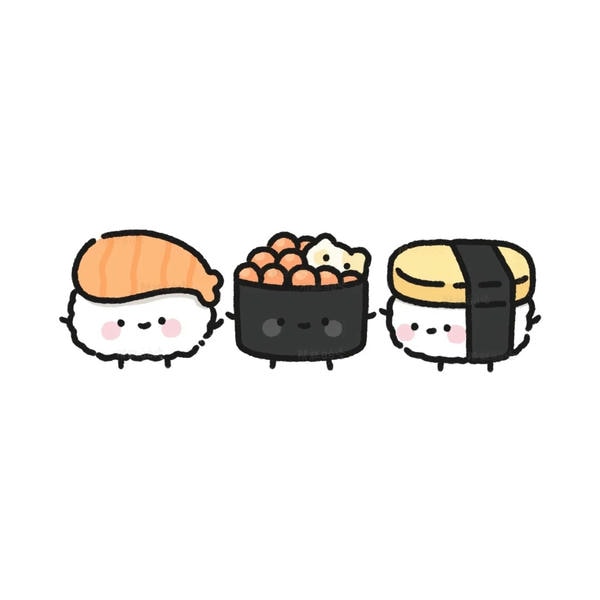 sushi chibi cute 10