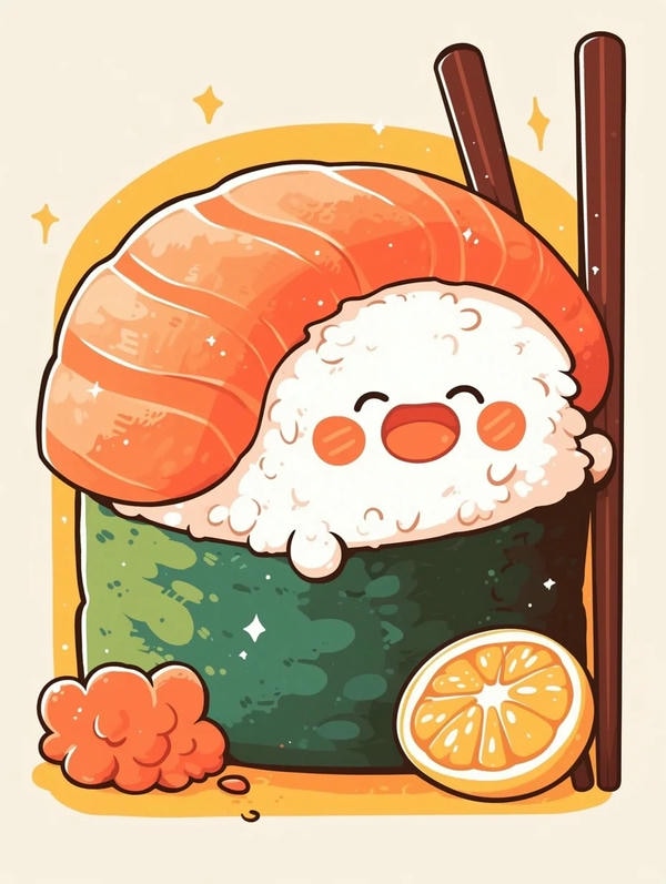 cute sushi 12