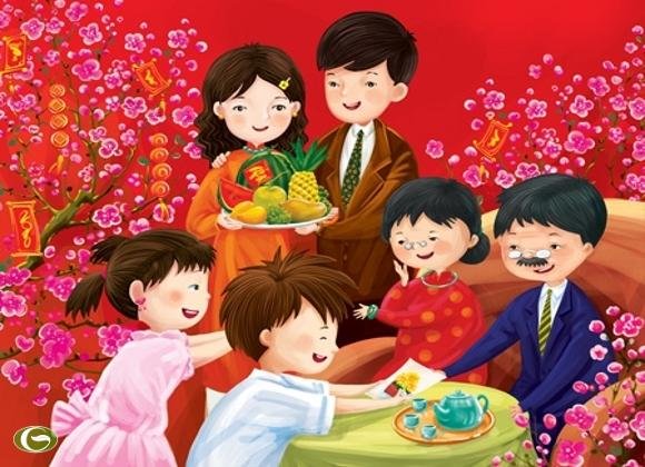 sự tích ngày tết