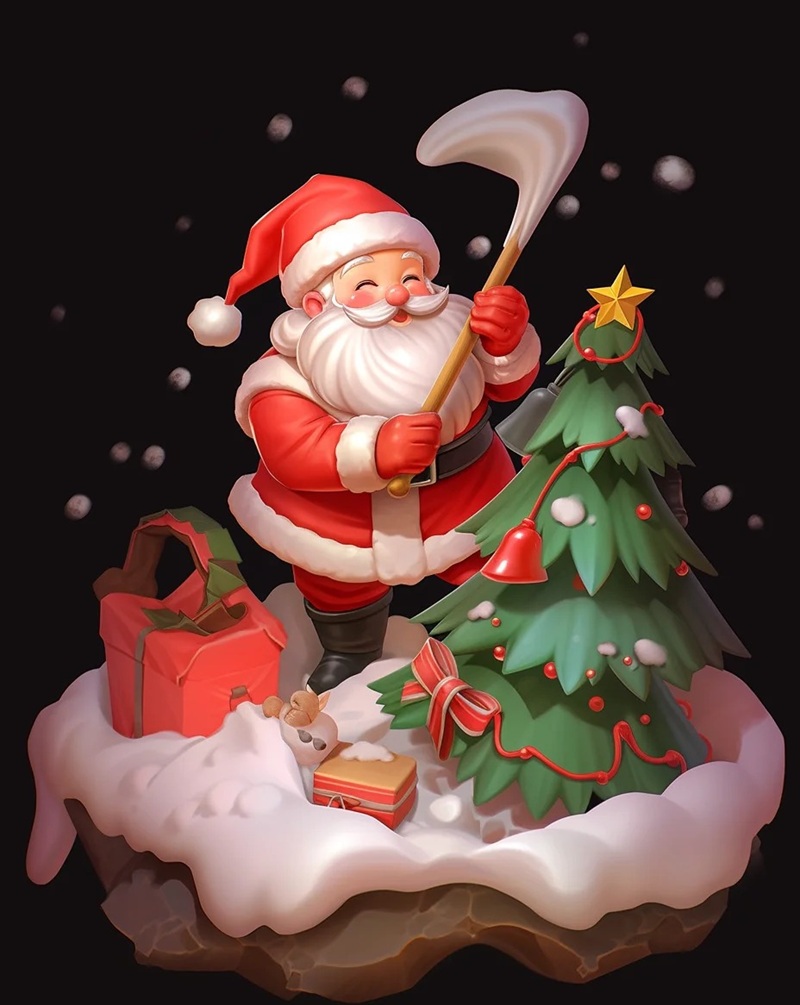 hình ông già noel 40