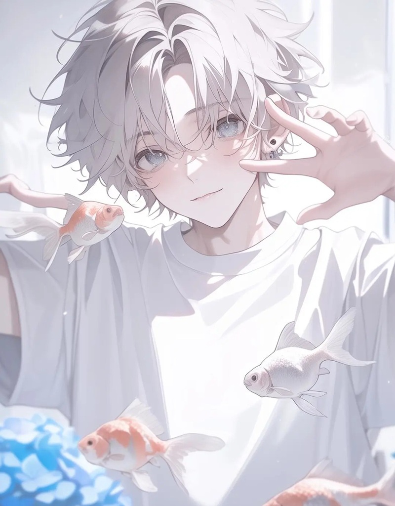 ảnh anime boy cute 11