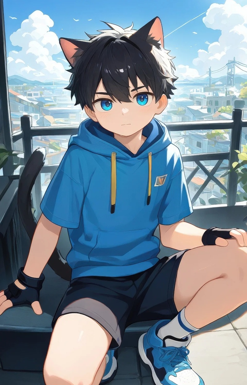 ảnh anime boy cute 34