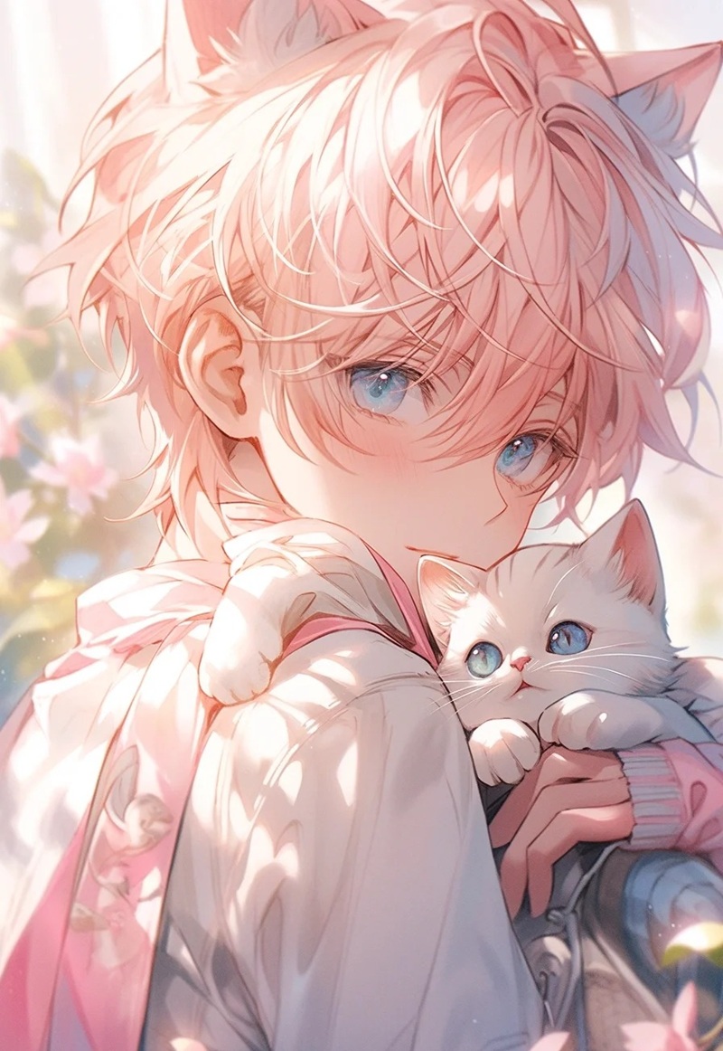 ảnh anime boy cute 4