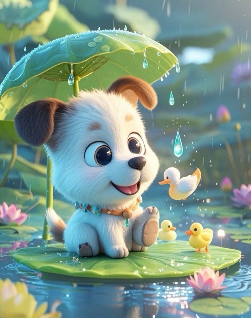 ảnh thú cưng cute 