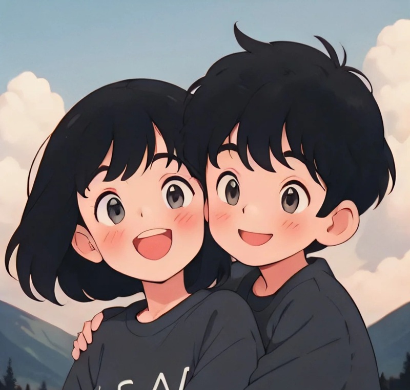 ảnh cặp đôi cute 