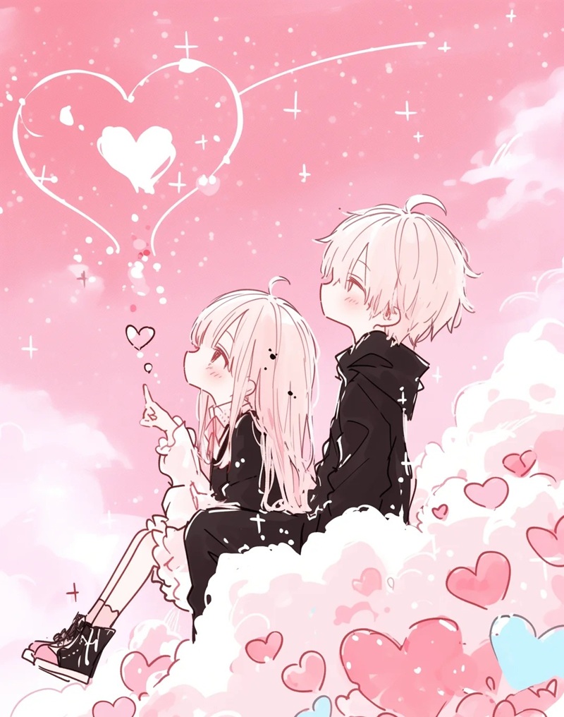 ảnh cặp đôi cute 1