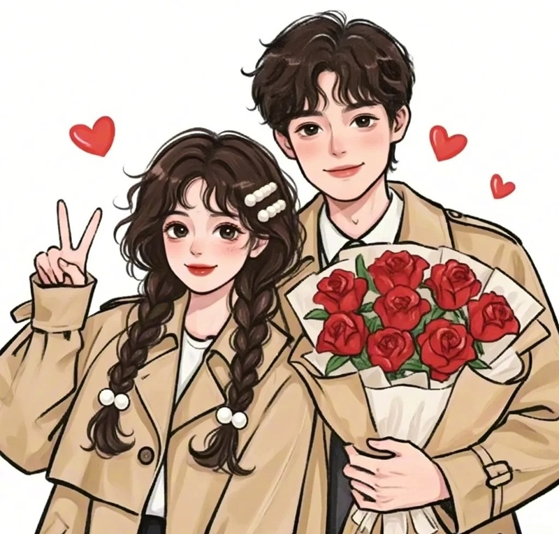 ảnh cặp đôi cute 17