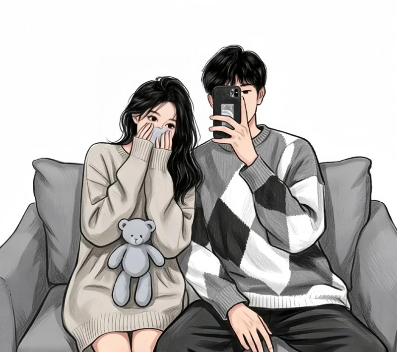ảnh couple cute​ 1