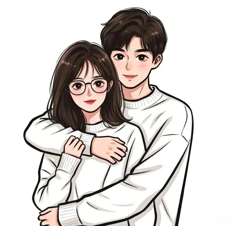 ảnh đôi cute 38