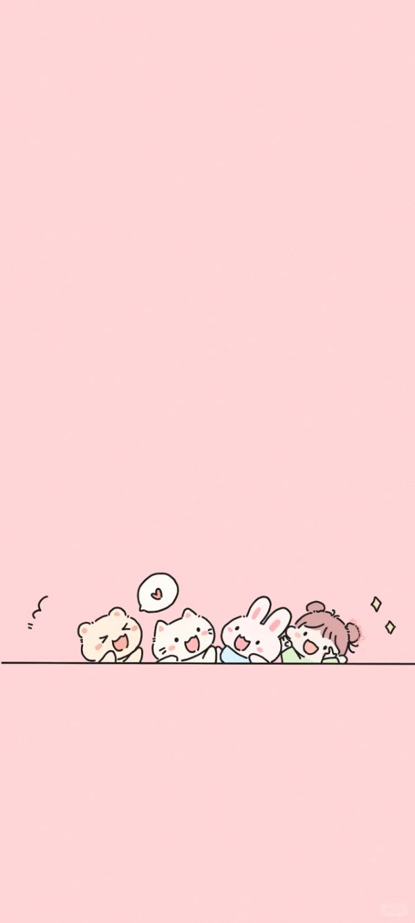 ảnh nền hồng cute 12