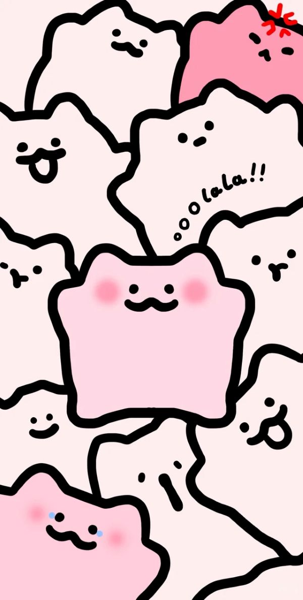 ảnh nền hồng cute 15