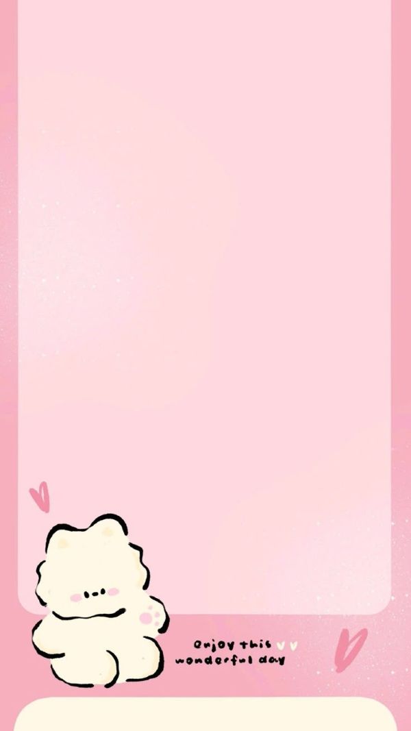 ảnh nền hồng cute 24