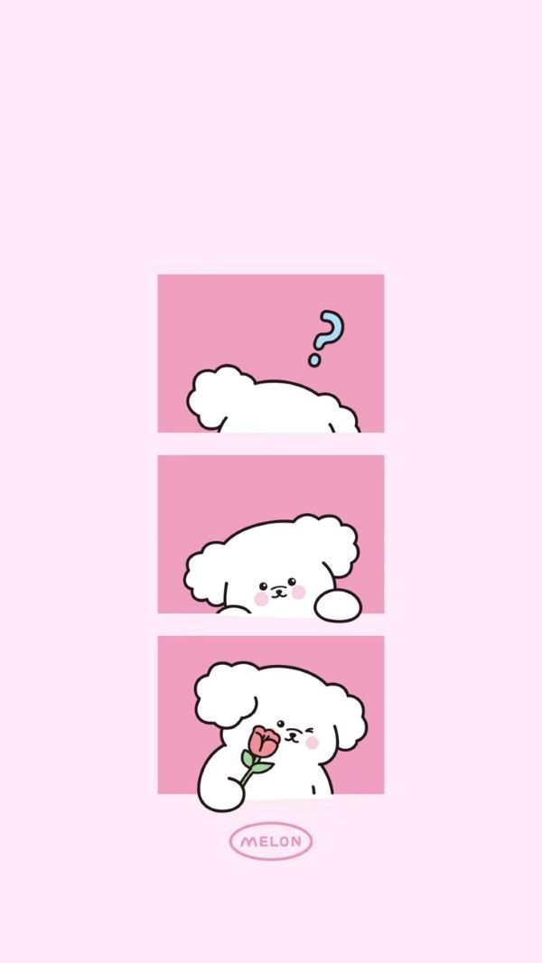 ảnh nền hồng cute 28