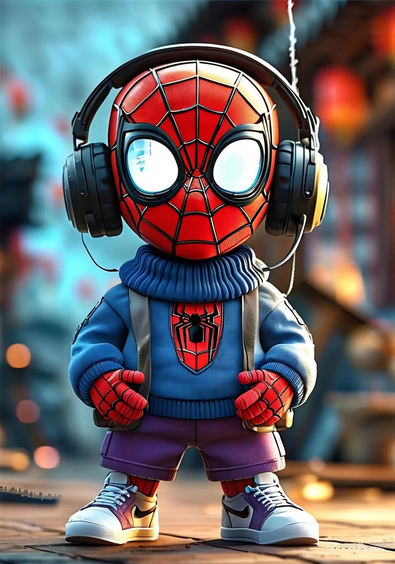 ảnh người nhện cute​ 11