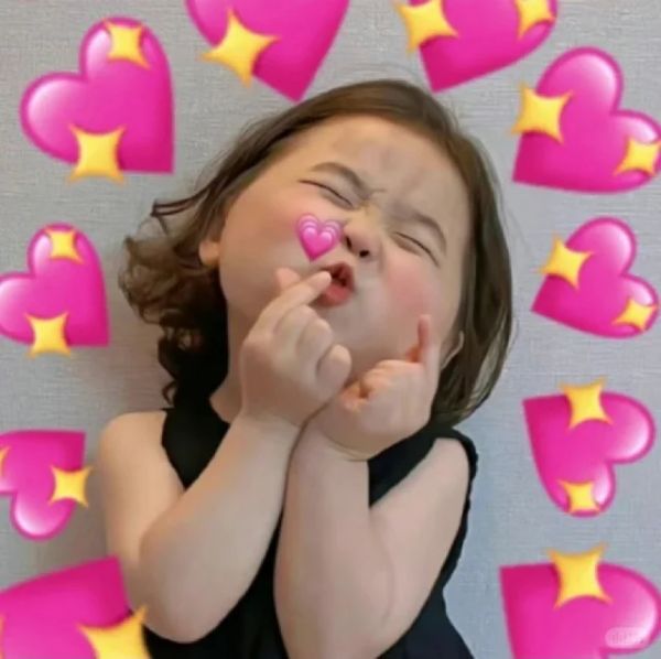 ảnh thả tim cute 31