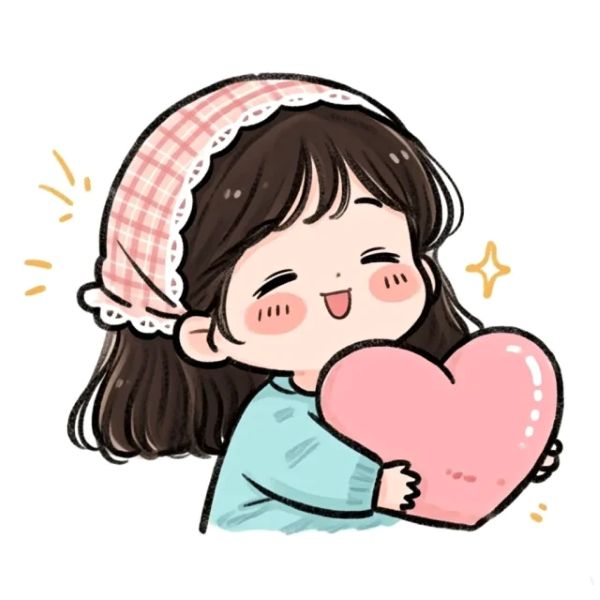ảnh thả tim cute 4