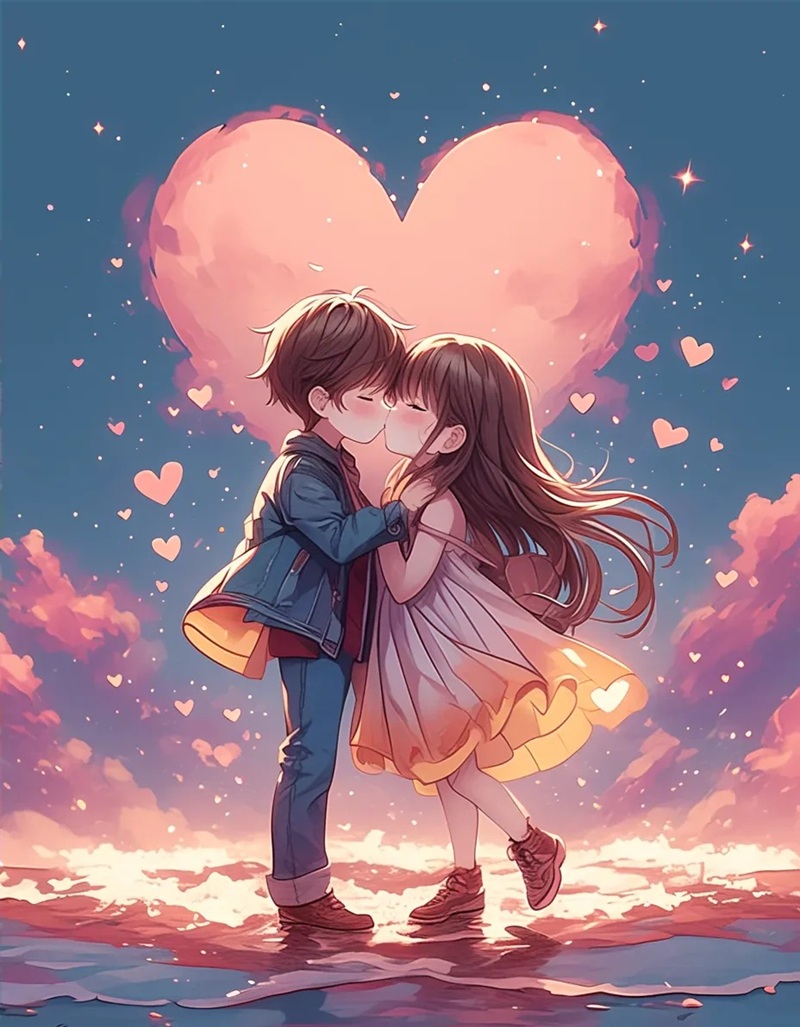 ảnh tình yêu cute 3