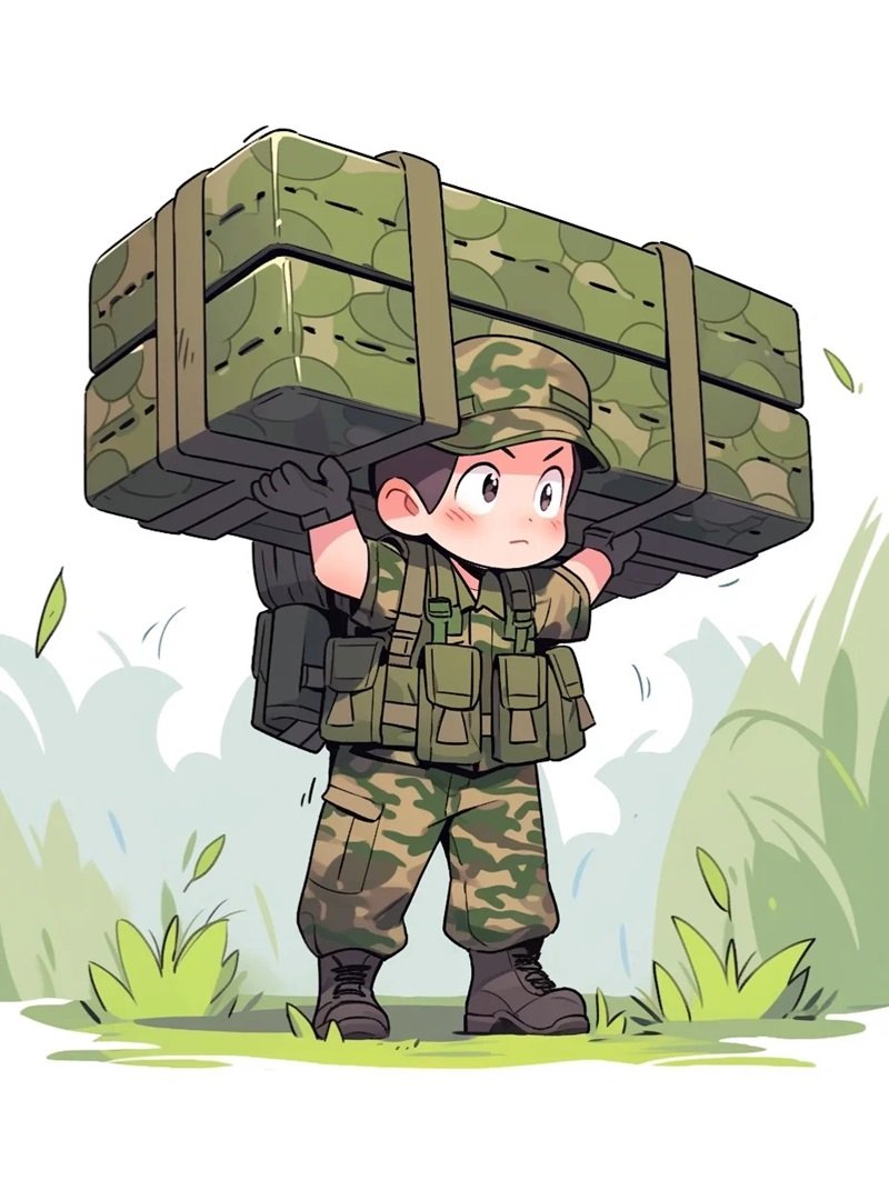 bộ đội chibi