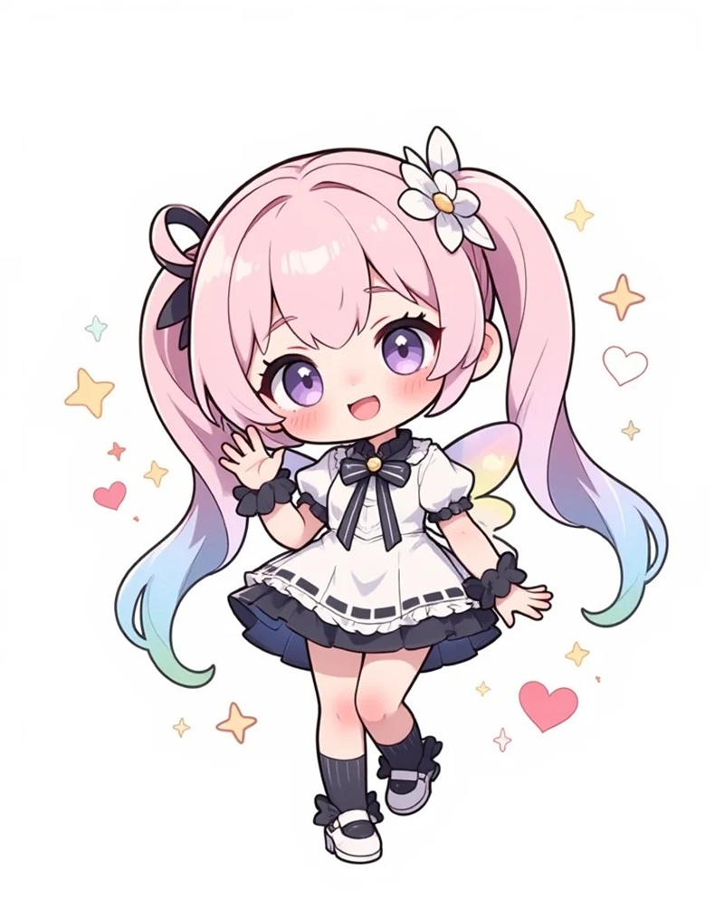 chibi bé gái 1