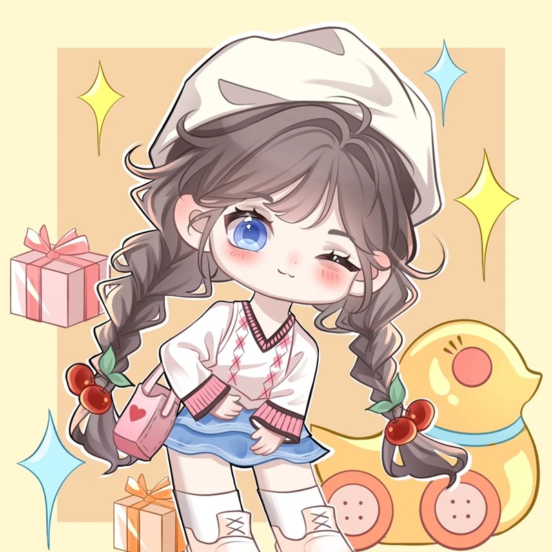 chibi bé gái 21