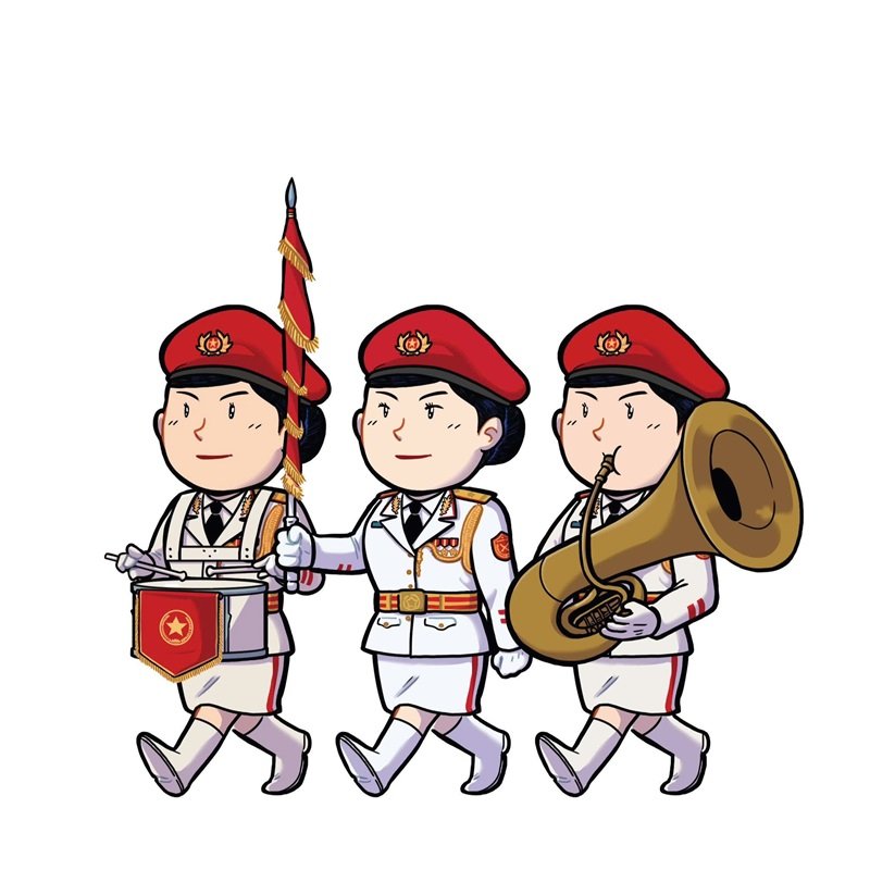 chibi bộ đội việt nam 17