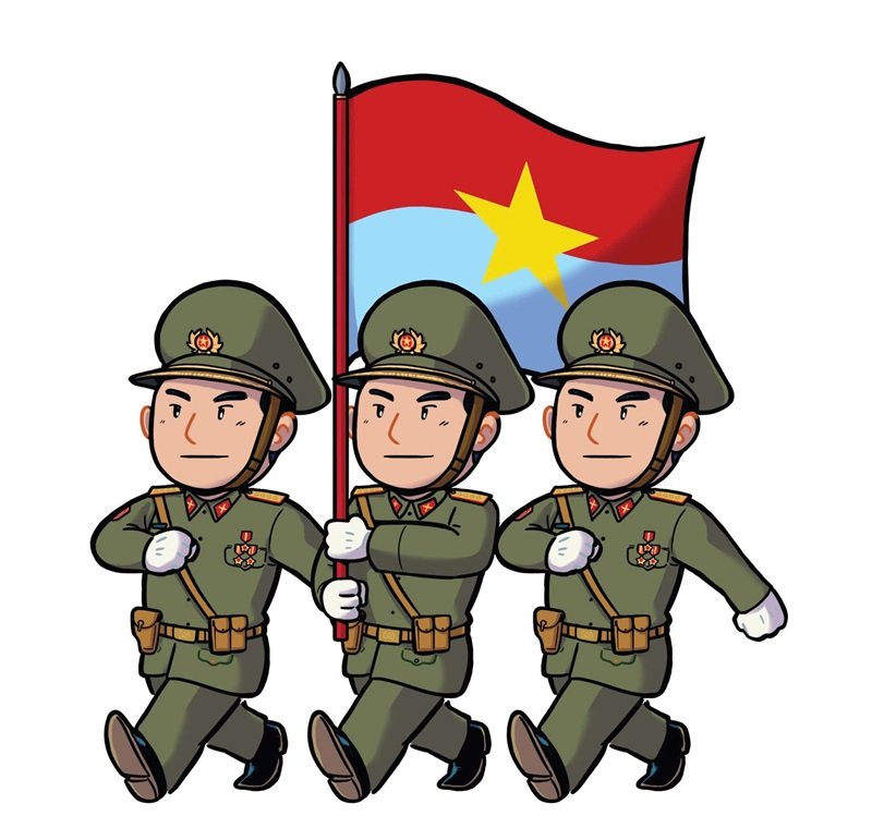 chibi bộ đội việt nam 18
