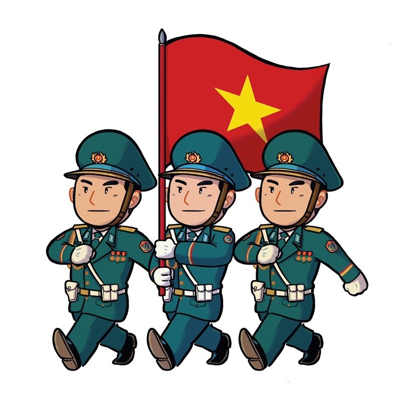 chibi bộ đội việt nam 20