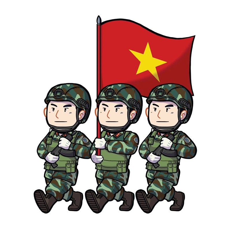 chibi bộ đội việt nam 22