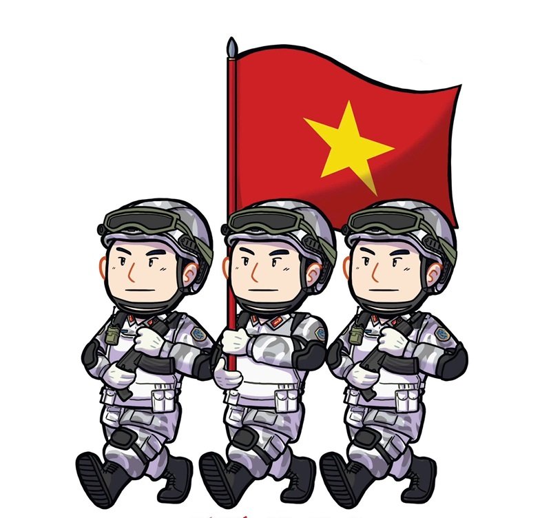 chibi bộ đội việt nam 25