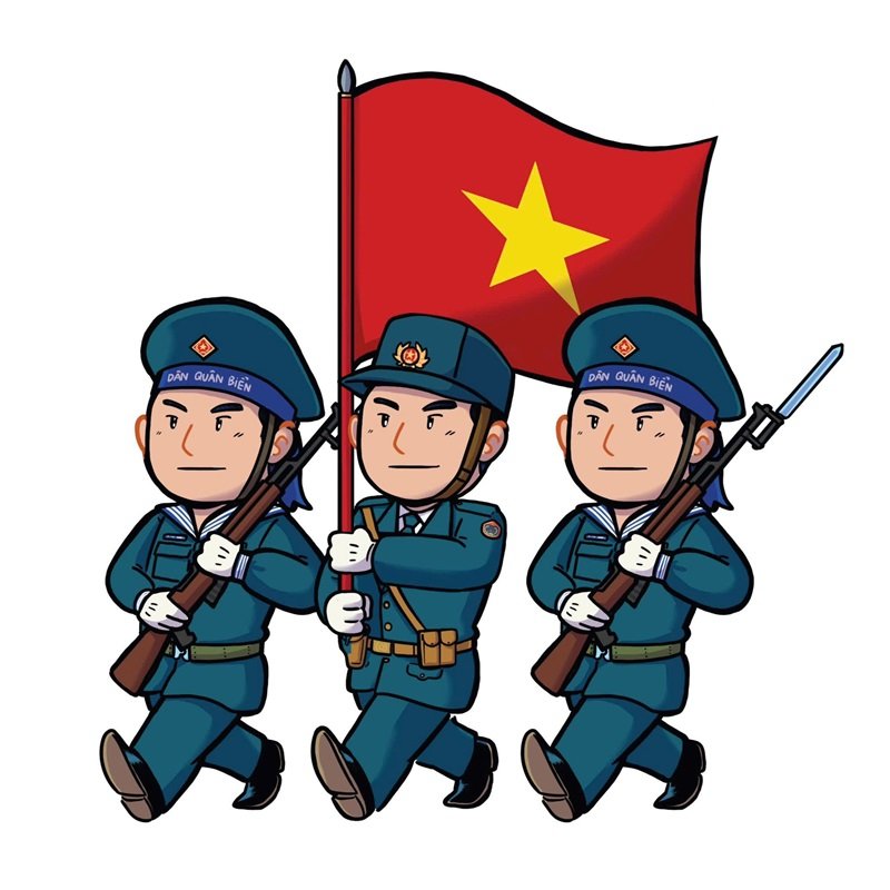 chibi bộ đội việt nam 26