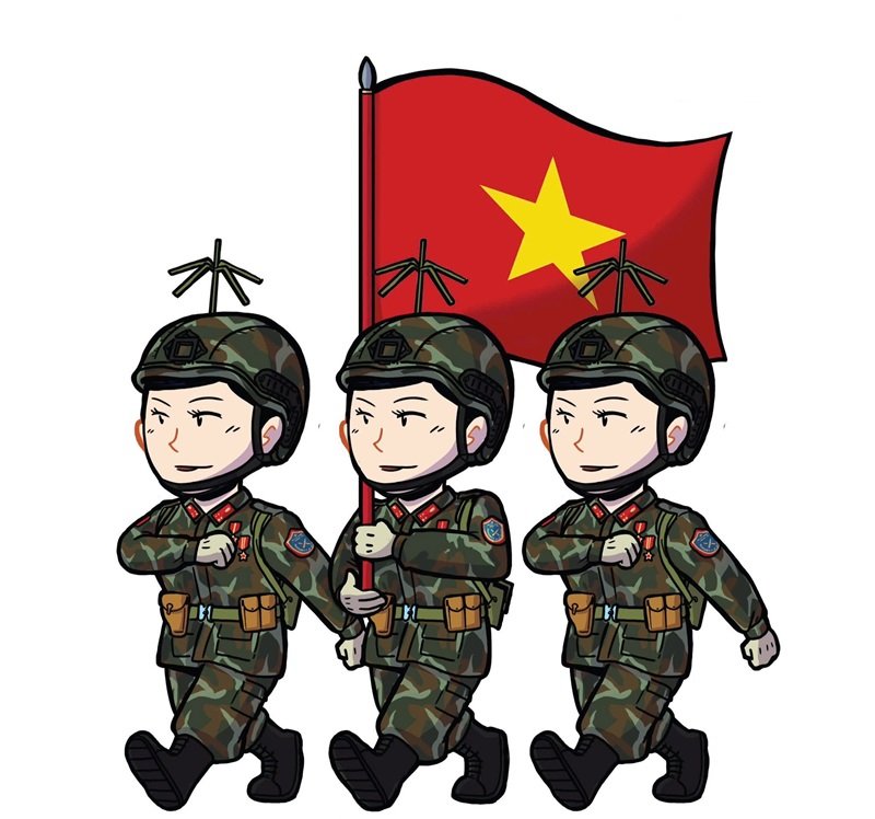 chibi bộ đội việt nam 32