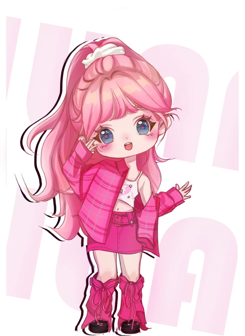 chibi học sinh nữ 19