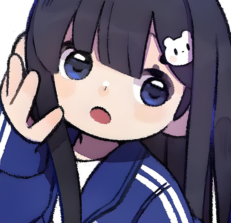 chibi học sinh nữ 