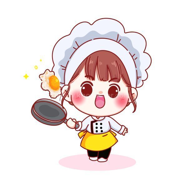 đầu bếp chibi 1