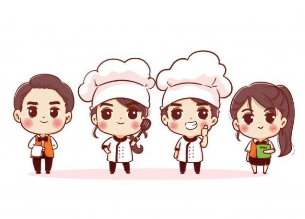 đầu bếp chibi 15