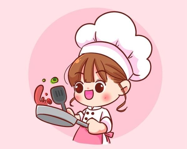 đầu bếp chibi 4