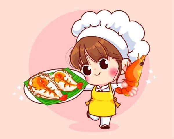 đầu bếp chibi 8