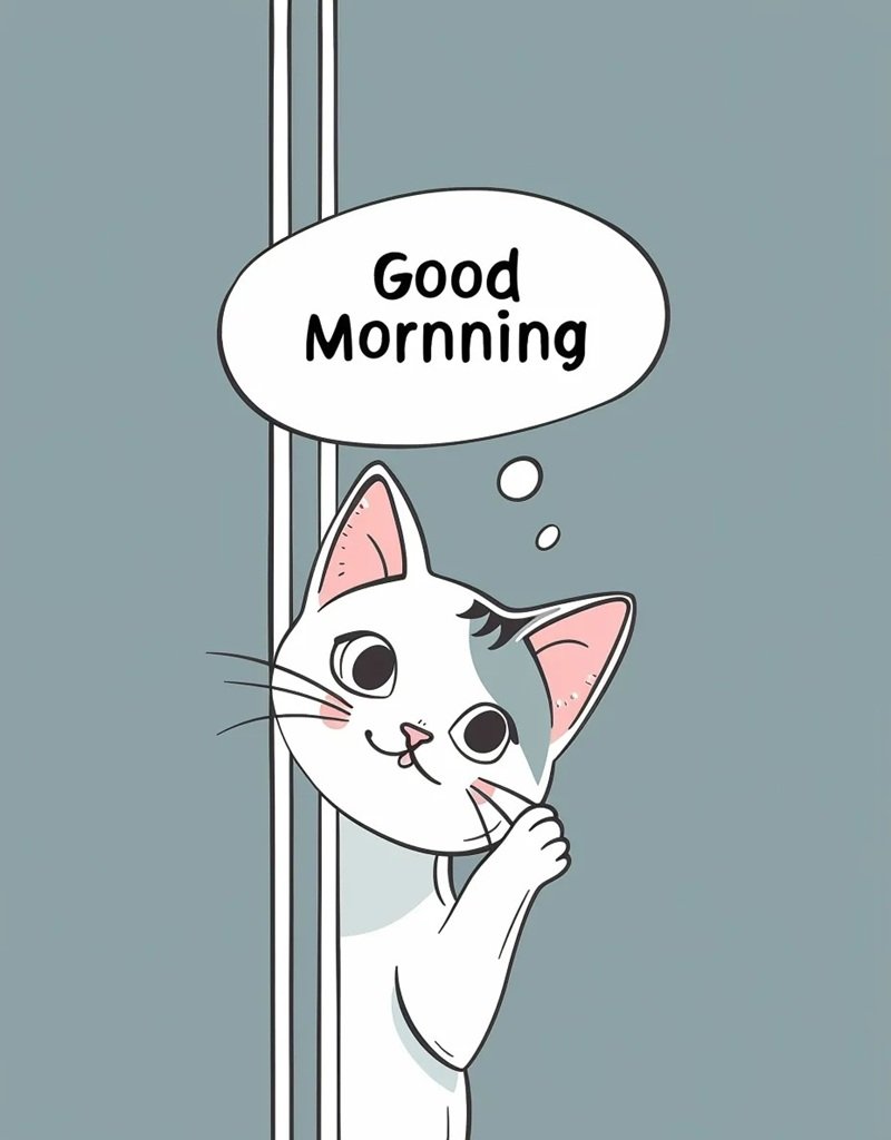hình ảnh chào ngày mới đáng yêu 3